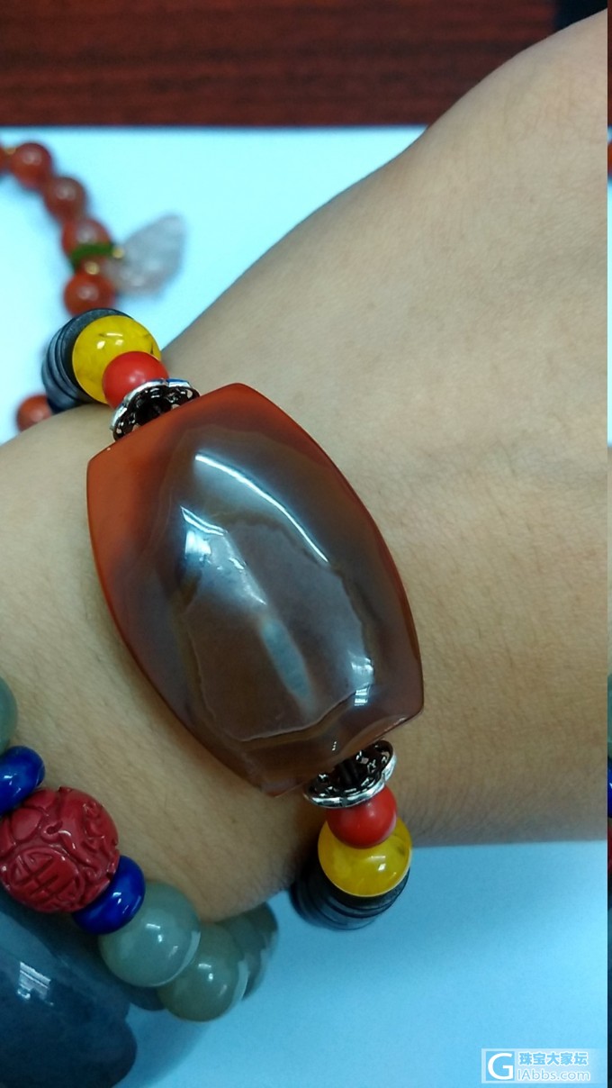 开帖,清<em>战国</em>,增加碧玉荷花和<em>战国</em>圆珠<em>毛衣链</em> -