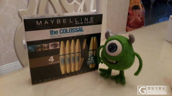 【团购意向】泰国免税店,美宝莲黄胖子睫毛膏