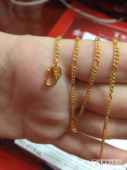 转18寸just gold  幼子母 链,约7.2g - 个人闲置买卖