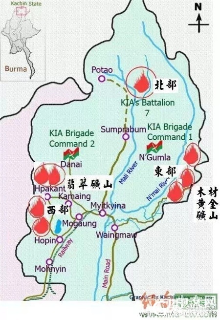 专业消息人士称:缅甸战争是翡翠掠夺战争!