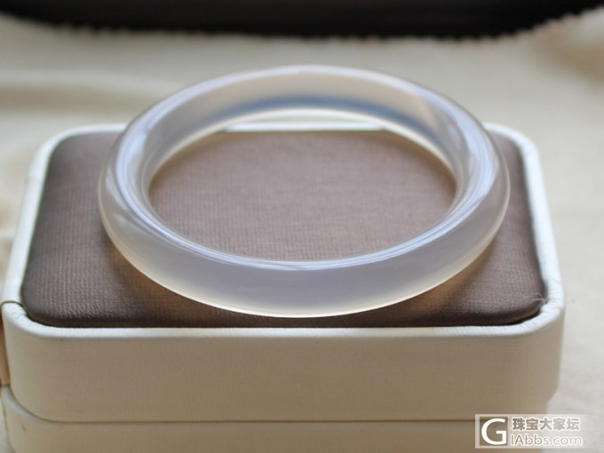 【挽玉阁】高冰水润荧光手镯 399元包邮